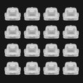 Stymart 20PCS Interior Trim Moulding Door Panel Clips Compatible BMW E46 E90 by Deal US