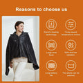 Lailisapex USB Heated Wearable Blanket Shawl Hooded, Portable, 3 Gears by Deal US