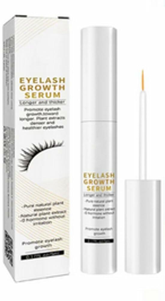Eyelash Growth Serum for Longer, Fuller and Thicker Eyelashes black by Deal US