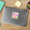 3Pcs Wife Mom Boss Stickers Funny Mom Life Waterproof Vinyl Decals by Deal US