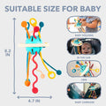 Kirro Montessori Pull String Baby Toy – Silicone, 18+ Months by Deal US