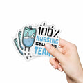 3Pcs Nursing Student Stickers Nurse Medical Vinyl Waterproof Decals 2in by Deal US