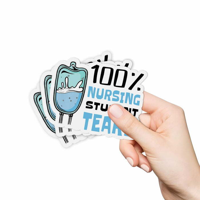 3Pcs Nursing Student Stickers Nurse Medical Vinyl Waterproof Decals 2in by Deal US