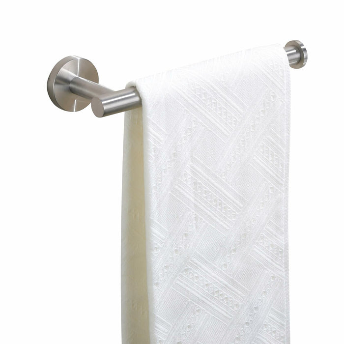 TASTOS Hand Towel Holder Brushed Gold Stainless Steel Wall Mounted 9in by Deal US