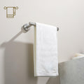 TASTOS Hand Towel Holder Brushed Gold Stainless Steel Wall Mounted 9in by Deal US