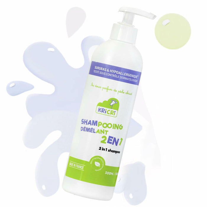 Kids 2-in-1 Shampoo & Conditioner Tear-Free Plant-Based Haircare 16.9oz by Deal US