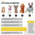 TEOZZO Dog Boots Warm Puppy Paw Protector Reflective Strip Size 6 Yellow 4PCs by Deal US
