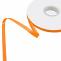 GTYBOVA 3/8" x 50 Yards Double Face Satin Ribbon Orange Polyester Crafts by Deal US