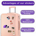 BIGZORO 50PCS Baseball Stickers Waterproof Vinyl Decals for Car Laptop Bike by Deal US