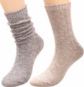 3 Pairs Women’s Winter Wool Cable Knit Knee High Boot Socks Size 5-11 by Deal US