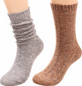 3 Pairs Women’s Winter Wool Cable Knit Knee High Boot Socks Size 5-11 by Deal US
