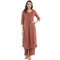 Idalia Black Rayon Solid Straight Kurta with Palazzo Set for Women by Deal US