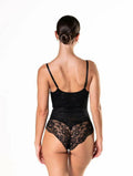 HeyShape Shapewear Laced Bodysuit - Black XL by Deal US