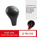 GIPFIRE Carbon Fiber Style Gear Shift Knob Cover For Audi A4L A5 A6L Q5 Q7 by Deal US