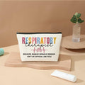 Funny Respiratory Therapist Makeup Bag Cosmetic Bag RT Gifts for Women by Deal US