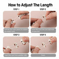 MAIRUI Resin Stretchy Watch Band for Apple Watch 41/40/38mm Slim Elastic Strap by Deal US