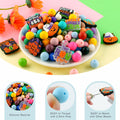 Lovyomi 12PCS Halloween Silicone Focal Beads Ghost DIY Pens Keychain Craft by Deal US