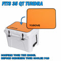 YUSOVE EVA Cooler Pad Mat for Tundra 35, Seadek Style, 3M Adhesive (Orange) by Deal US
