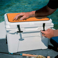 YUSOVE EVA Cooler Pad Mat for Tundra 35, Seadek Style, 3M Adhesive (Orange) by Deal US