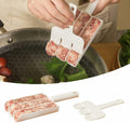 White Triple Meatball Maker Scoop Non-Stick Kitchen Fruit & Vegetable Tools by Deal US