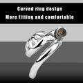 Lelisex Stainless Steel Male Chastity Cage Dark Lock 50mm Ring Adult Toy by Deal US
