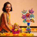HOWAF 32pcs Diwali Table Decorations Centerpiece Sticks Photo Booth Props by Deal US
