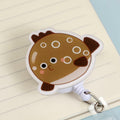 5 Pcs Retractable Badge Reel ID Clip Holder Jellyfish Whale Shark Nurse by Deal US