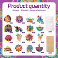 HOWAF 32pcs Diwali Table Decorations Centerpiece Sticks Photo Booth Props by Deal US