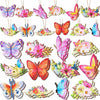 RSACCSKY 32 Pcs Halloween Wooden Hanging Ornaments Tree Decorations Wood
