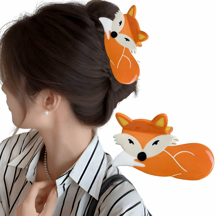 QGMZTNL Snail Gripper Acetate Hair Clip Animal Pattern Fashion Accessory by Deal US