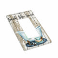 OHZOLLAN Inspirational Quote Rustic Barn Wood Single Rocker Light Switch Cover by Deal US