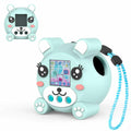 SKRVGOJFG Silicone Case for Punirunes Virtual Pet with Lanyard Blue by Deal US