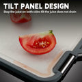 AOWBCGD Titanium Double Sided Stainless Steel Cutting Board 14x9.8 by Deal US
