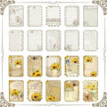 Naszonus Vintage Floral Scrapbook Paper Set 60 Sheets 4.2x6.7 Inch by Deal US