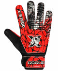 Soccer Goalie Gloves Youth Boys Double Wrist 4mm Super Grip Palm Size 3 by Deal US