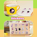 MKZ 50 PCS Waterproof Pink Witchy Stickers Vinyl Celestial Witchcraft by Deal US
