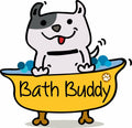 Bath Buddy Dog Bath Toy Peanut Butter Spread Helper Purple by Deal US