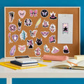 MKZ 50 PCS Waterproof Pink Witchy Stickers Vinyl Celestial Witchcraft by Deal US