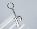 Lutong Letter Gift Set Key Ring Bottle Stopper Silver Set of 2 by Deal US