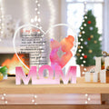 WUGUANSS Best Mom Ever Acrylic Plaque Pink Christmas Birthday Gift by Deal US