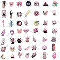 MKZ 50 PCS Waterproof Pink Witchy Stickers Vinyl Celestial Witchcraft by Deal US