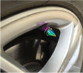 ACCRETION Aluminium Impale Spike Valve Stem Caps Colorful 4 Pack by Deal US