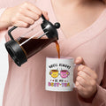 KINAPATO Friend Mug Funny Bestie Gift White Pink 11oz Ceramic by Deal US