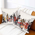 Boqpolu Movie Music Theme Pillow Covers Set of 2 18x18 Inch Multi-0006 by Deal US