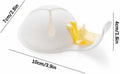 WsjiaboFux White Egg Yolk Separator Plastic Strainer for Baking 1 Count by Deal US