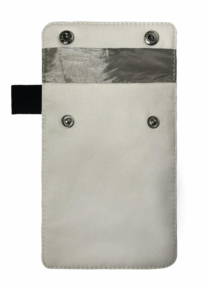 Faraday Bag for Key Fob RFID Signal Blocking Car Key Protector White by Deal US