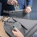 Joe zlvy Cell Phone Stand 360° Rotatable Adjustable Foldable Silvery by Deal US