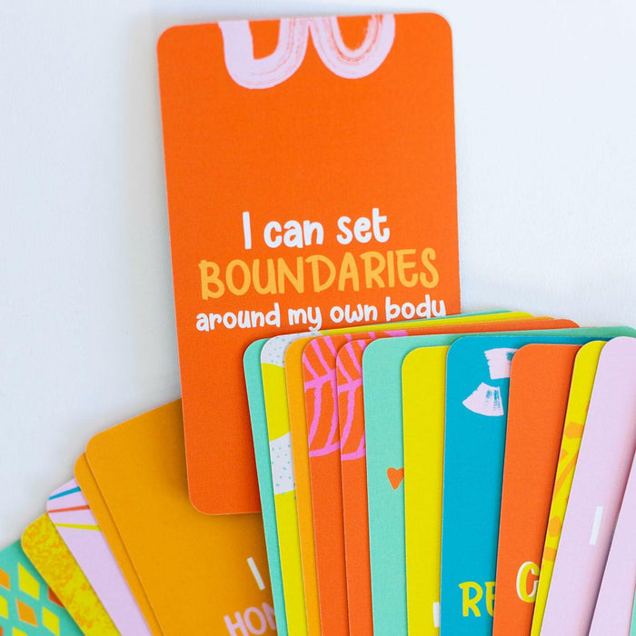 Positive Affirmation Cards for Kids 52 Pcs Mindfulness Growth Mindset by Deal US