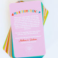 Positive Affirmation Cards for Kids 52 Pcs Mindfulness Growth Mindset by Deal US