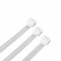 AUHKO 8in Heavy Duty Nylon Zip Cable Ties White 121lbs Tensile Strength by Deal US